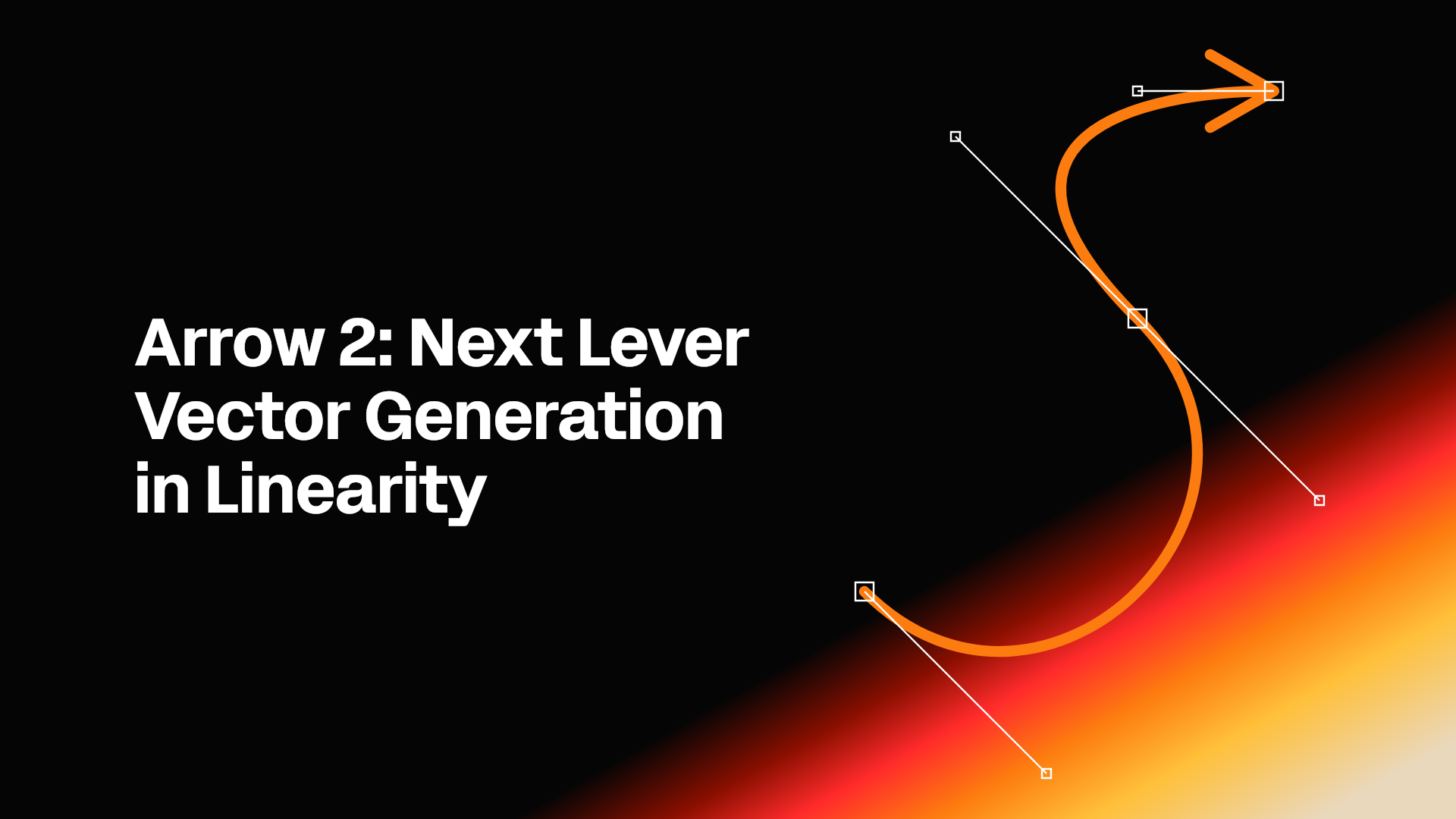 Arrow 2 AI vector generation in Linearity