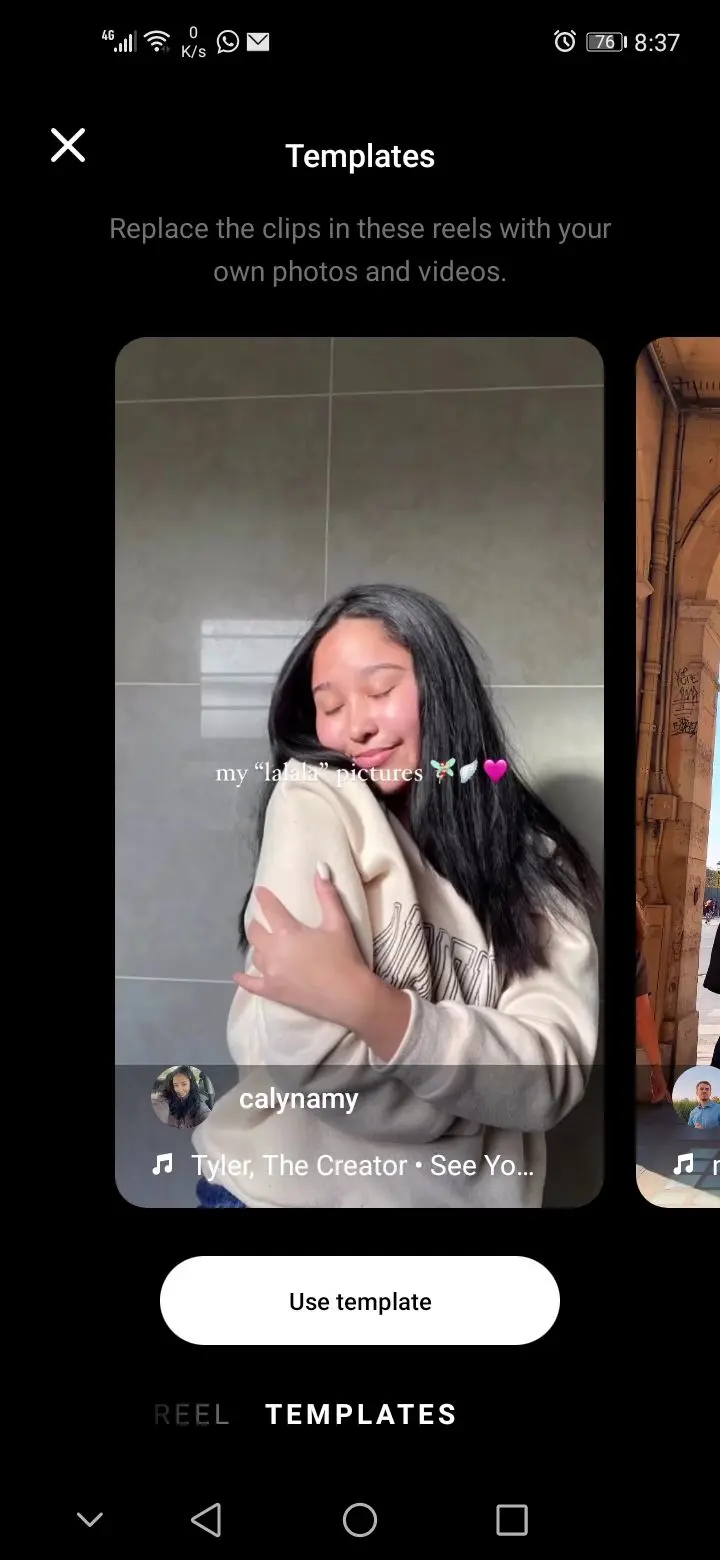 Instagram Reel Templates