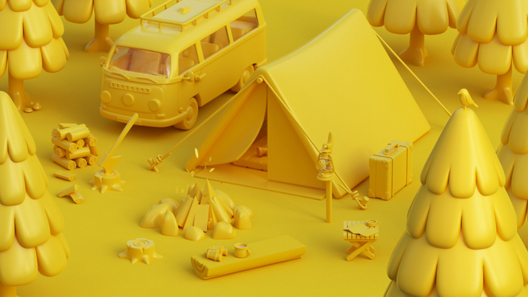 yellow illustration
