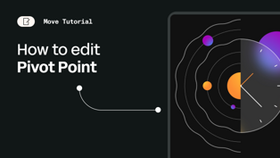 How to edit pivot points