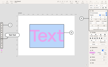 Add text visual
