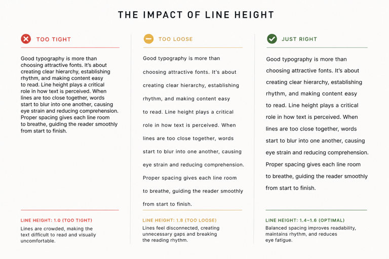 line hight