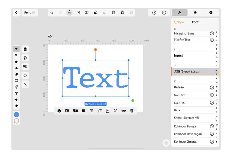 Custom-Font---Use-the-font-in-Linearity-Curve