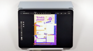 Design a weekly planner