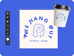 burger club logo design