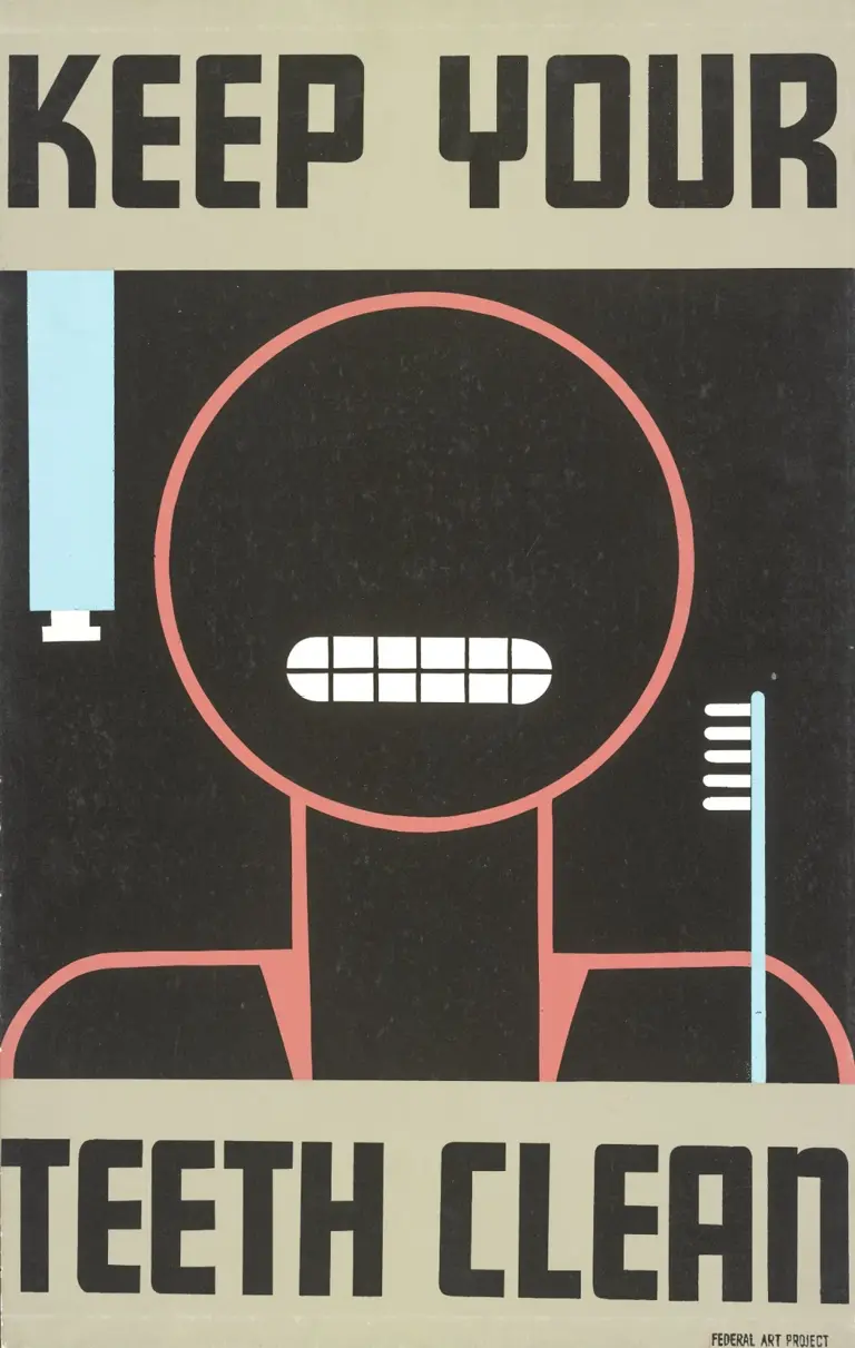 Keep your teeth clean design