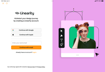 signup - create linearity account