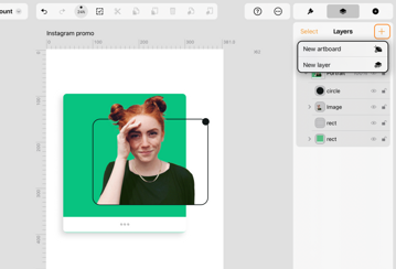 Add a new layer