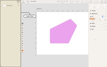 Layers panel visual