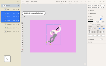 Select Multiple Layers