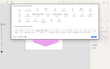 Customize tool bar