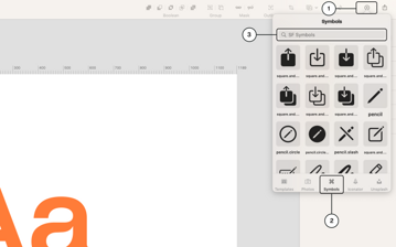 SF symbols import