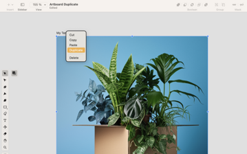 duplicate artboards with right click