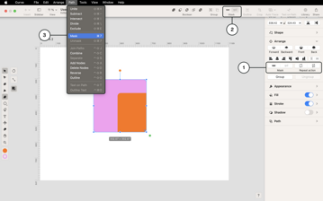 Activating masking options