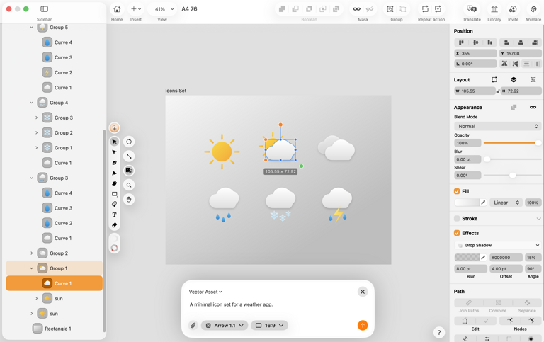 icons set