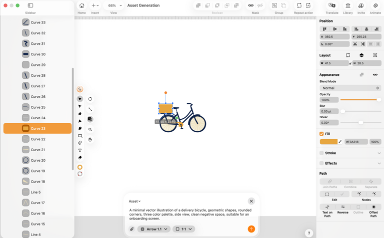 bicycle vector design