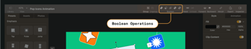 boolean operations move
