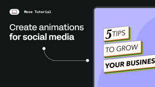 Create eye-catching social media animations with Linearity Move