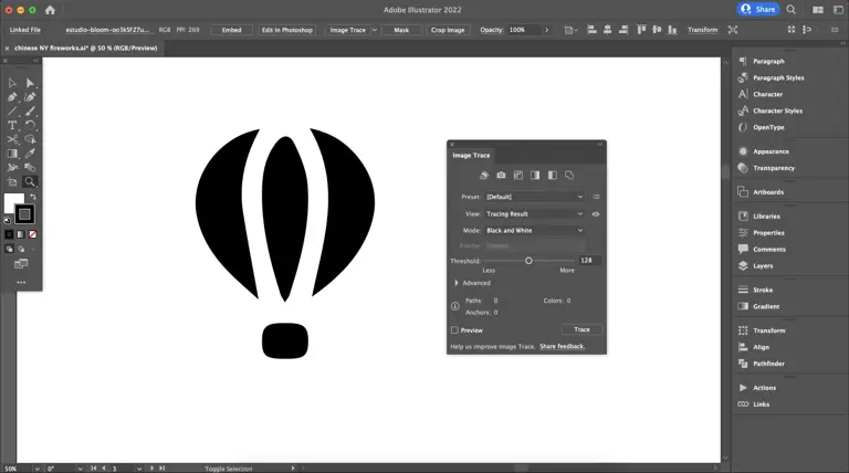 Tracing a logo in Adobe Illustrator vs. using an Adobe Illustrator alternative