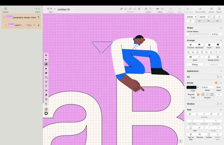 The Pen Tool + Linearity