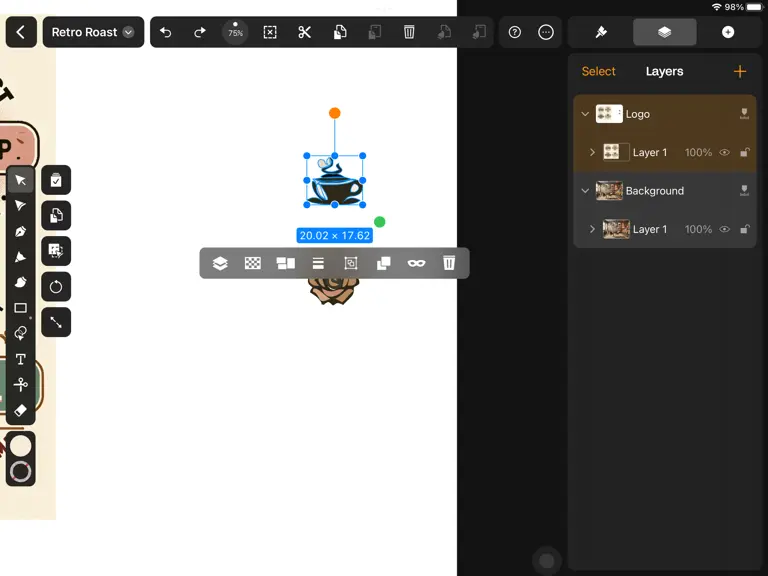 Linearity Curve vector editing