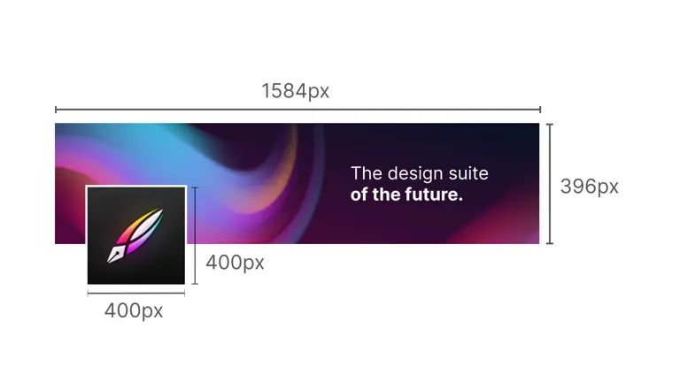 Instagram size guides by Vectornator