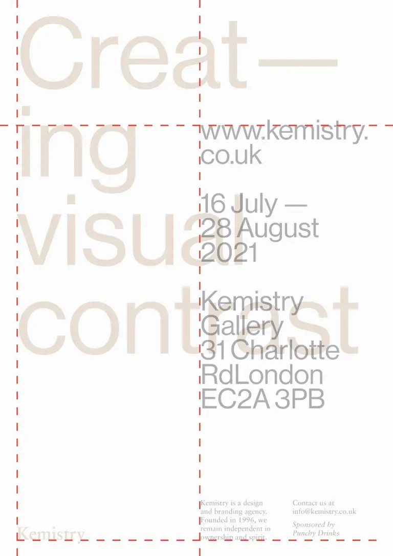 Creating visual contrast