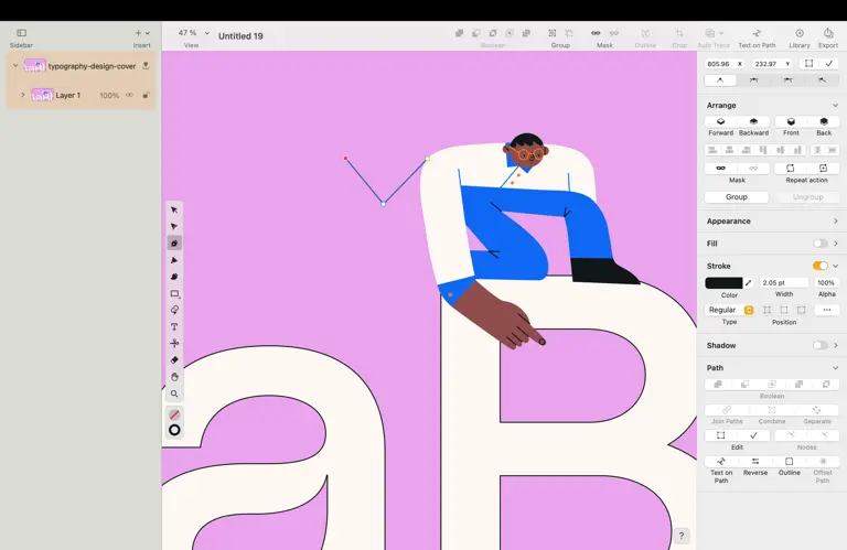 The Pen Tool + Linearity