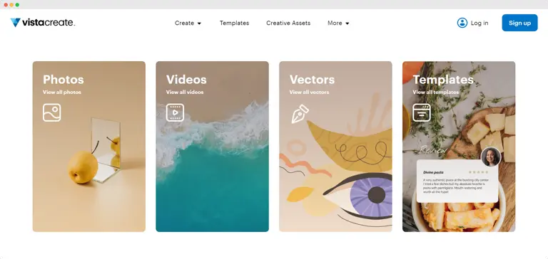 VistaCreate platform