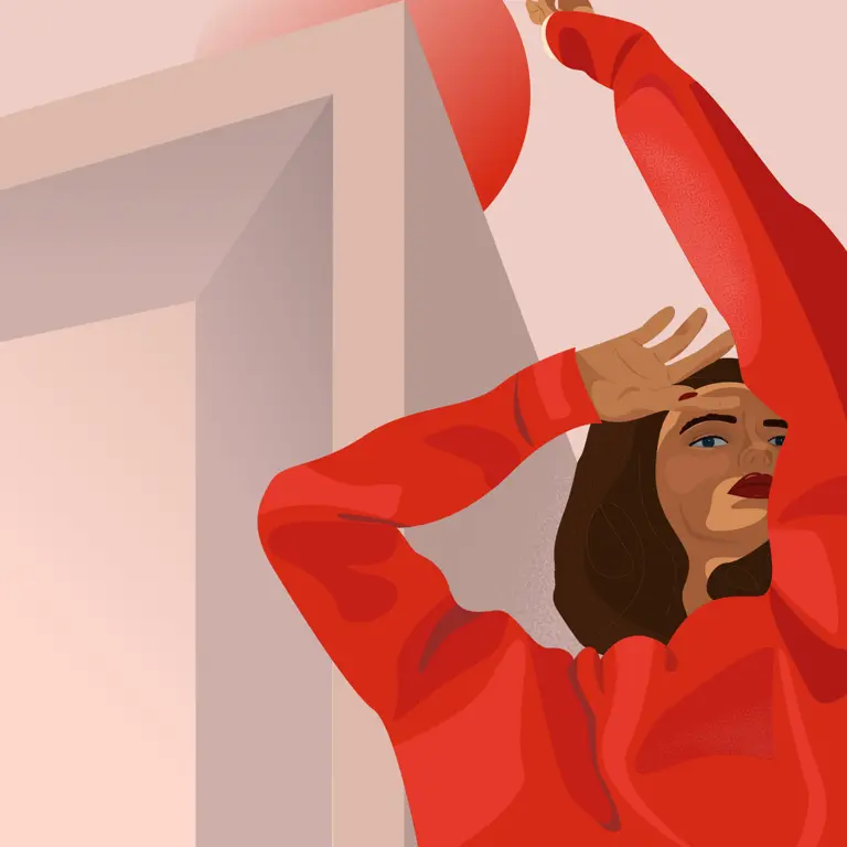 Red illustration