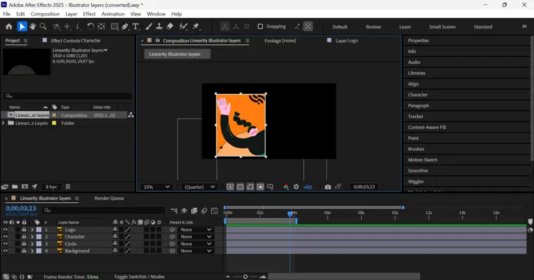 Region of Interest crop After Effects