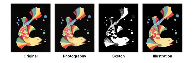Using Auto Trace in Linearity Curve, an Adobe Illustrator alternative