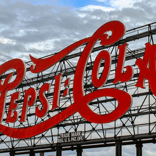 Pepsi cola vintage americana sign