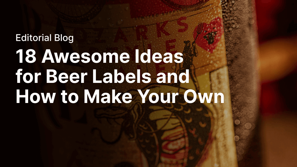 18 awesome ideas for beer labels and how to make your own | Linearity