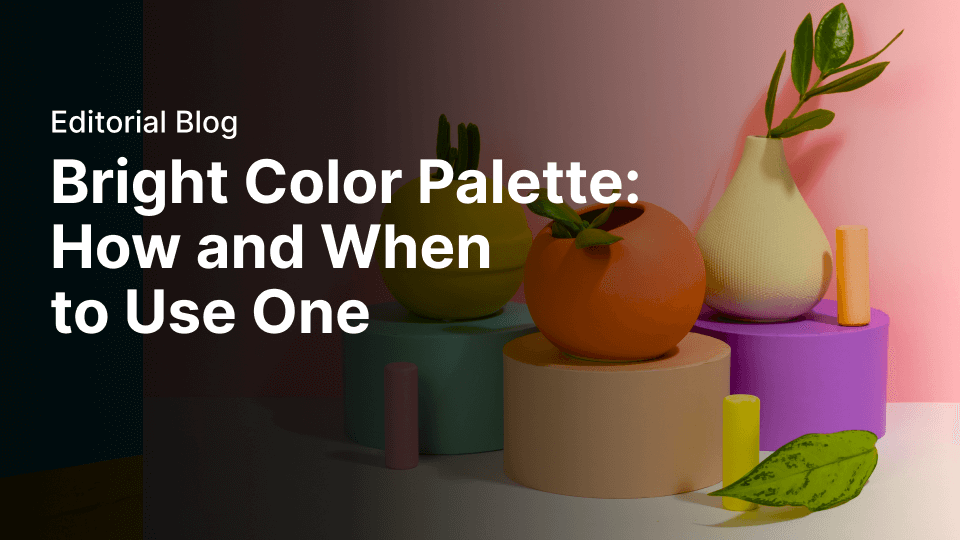 Bright color palette: how and when to use one | Linearity