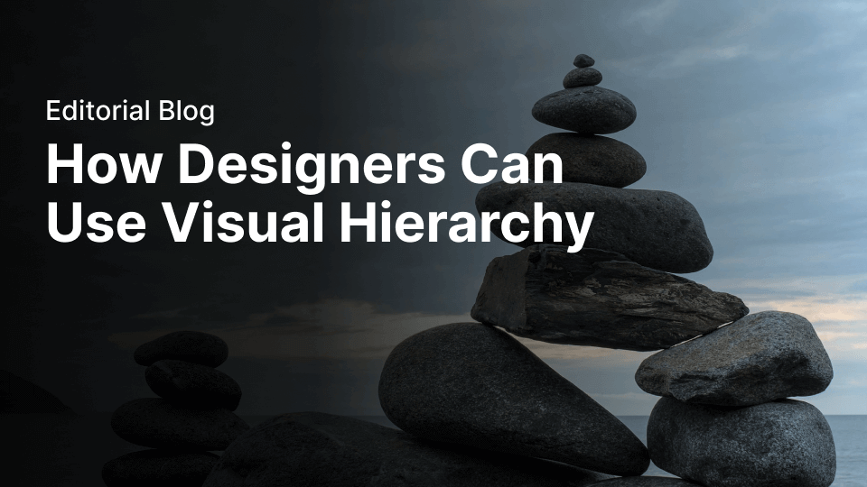 How designers can use visual hierarchy | Linearity Curve (formerly Vectornator)