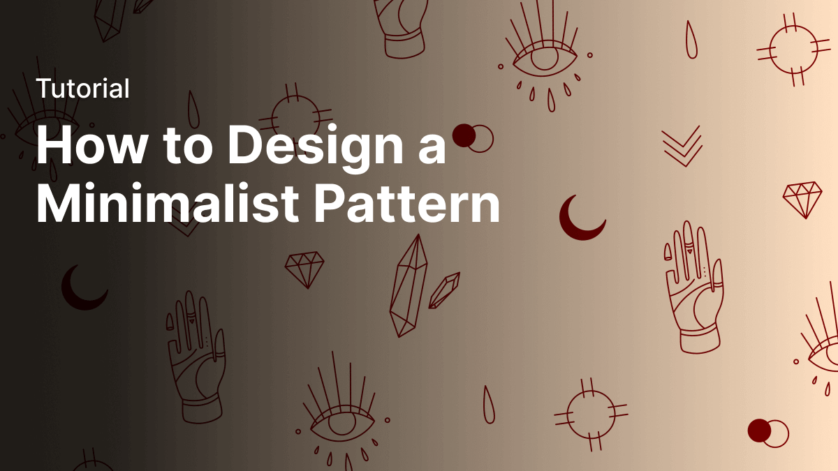 How to design a minimalist pattern | Linearity