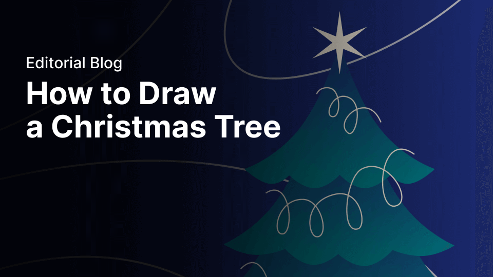 How to draw a Christmas tree | Linearity