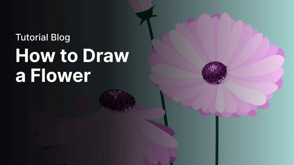 How to draw a flower | Linearity
