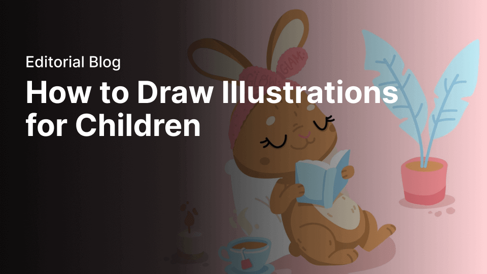 How to draw illustrations for children | Linearity