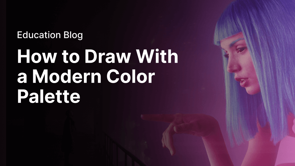 How to draw with a modern color palette | Linearity Curve (formerly Vectornator)