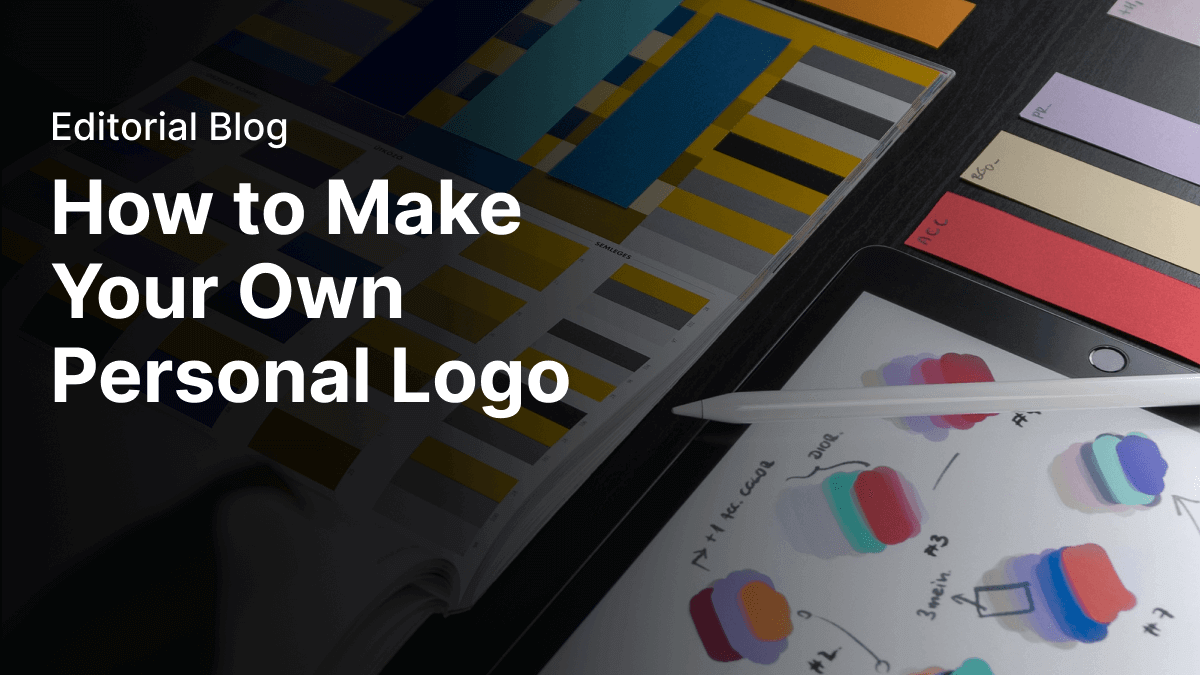 How to make a personal logo with Linearity Curve (formerly Vectornator)