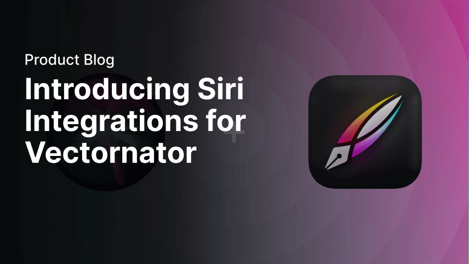 The Siri icon and the Vectornator icon | Linearity