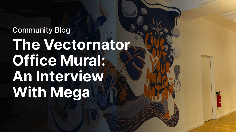 The Vectornator office mural: an interview with Mega | Linearity