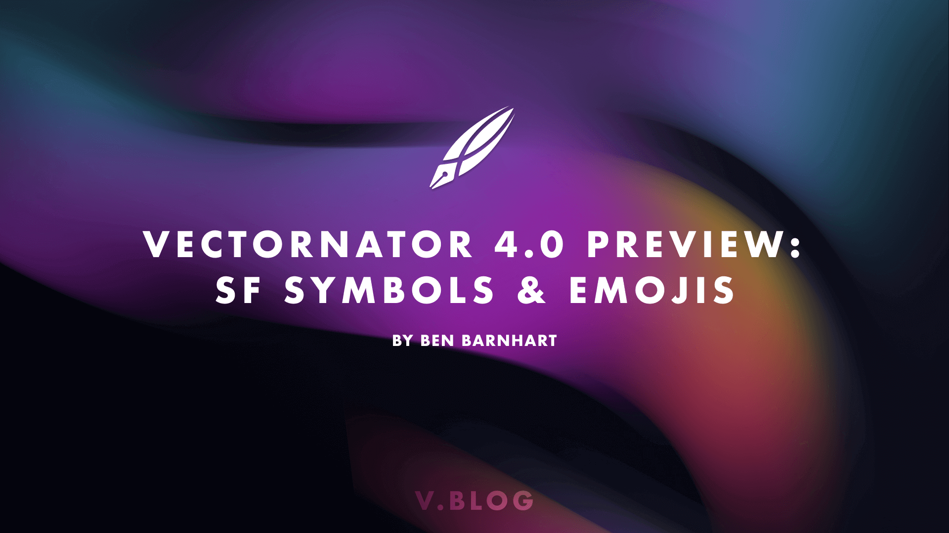 Vectornator 4.0 preview: SF symbols & emojis | Linearity