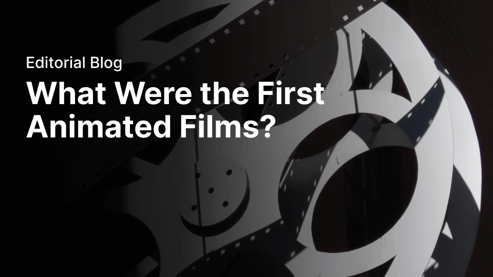 What were the first animated films? | Linearity