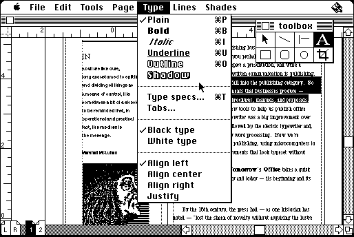 80s software pixelated UI