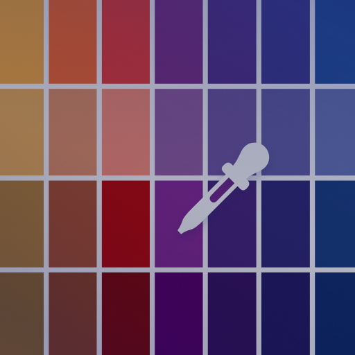 Color palette with color picker 