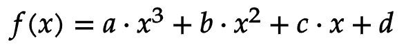 Bezier curve polynomial