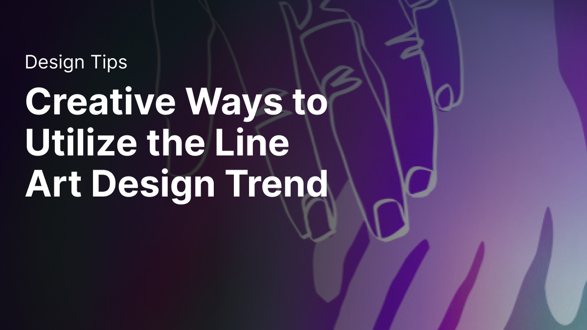 Creative ways to utilize the line art design trend with Linearity Curve